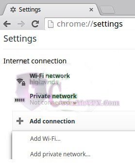 Chromebook L2TP VPN Setup