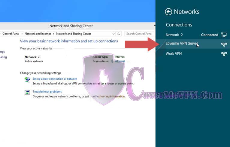 Windows 8 PPTP VPN Setup