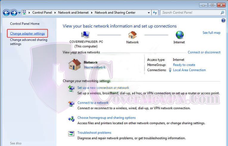 Windows 7 PPTP VPN Setup