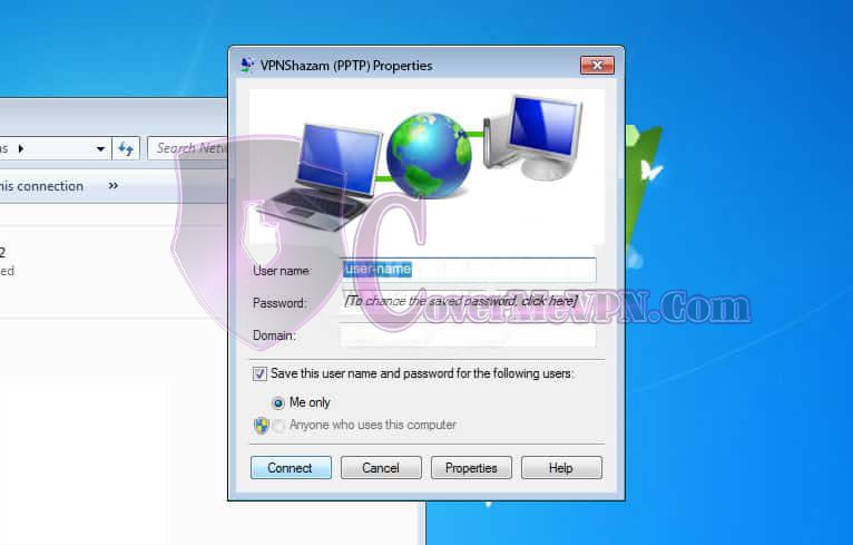 Windows 7 PPTP VPN Setup