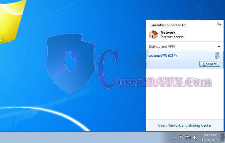 Windows 7 L2TP VPN Setup