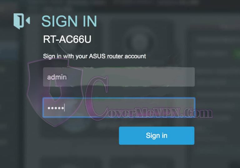 Asus Router PPTP VPN Setup