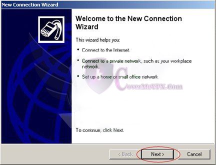 Windows XP L2TP VPN Setup