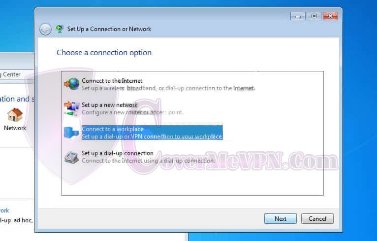 Windows 7 L2TP VPN Setup