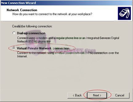 Windows XP L2TP VPN Setup