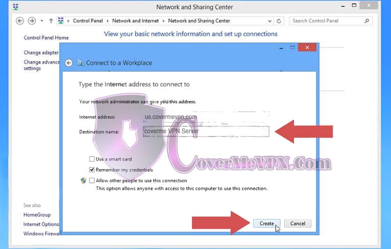 Windows 8 L2TP VPN Setup