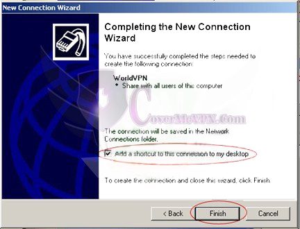 Windows Vista PPTP VPN Setup