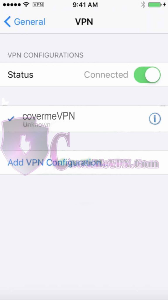iPhone PPTP VPN Setup