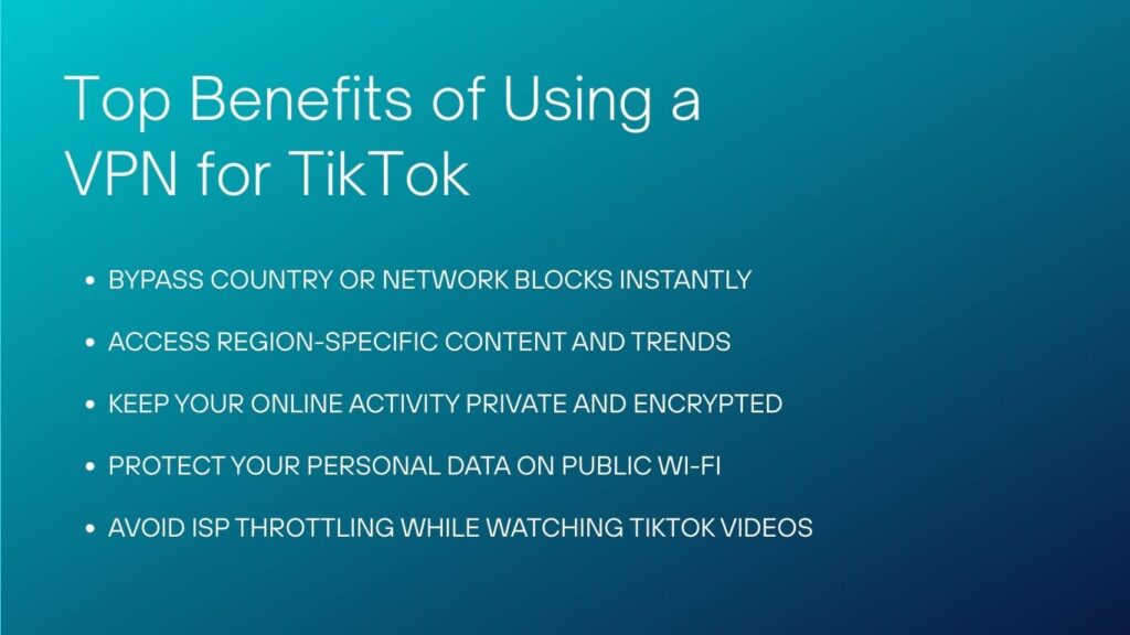 vpn for tiktok