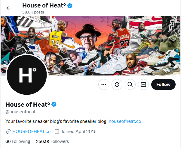 best twitter accounts for sneaker