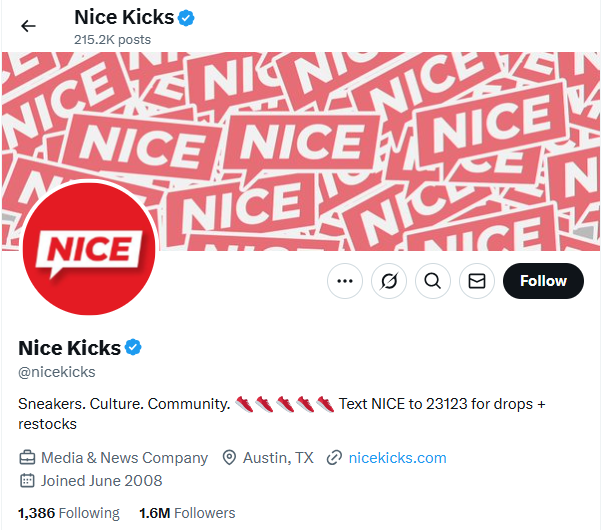 best twitter accounts for sneaker