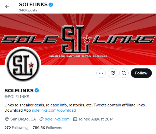 best twitter accounts for sneaker